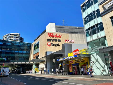 Westfield Bondi Junction Shopping Centre.